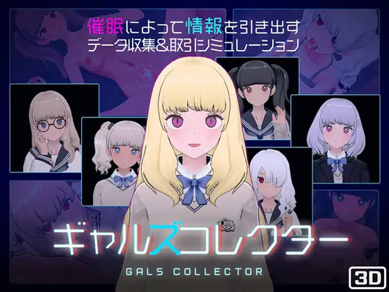 DL12月新作【爆款SLG/触摸抚摸/3D作品/动态】女孩收藏家（ギャルズコレクター） V1.0 DL原版生肉【800MB】