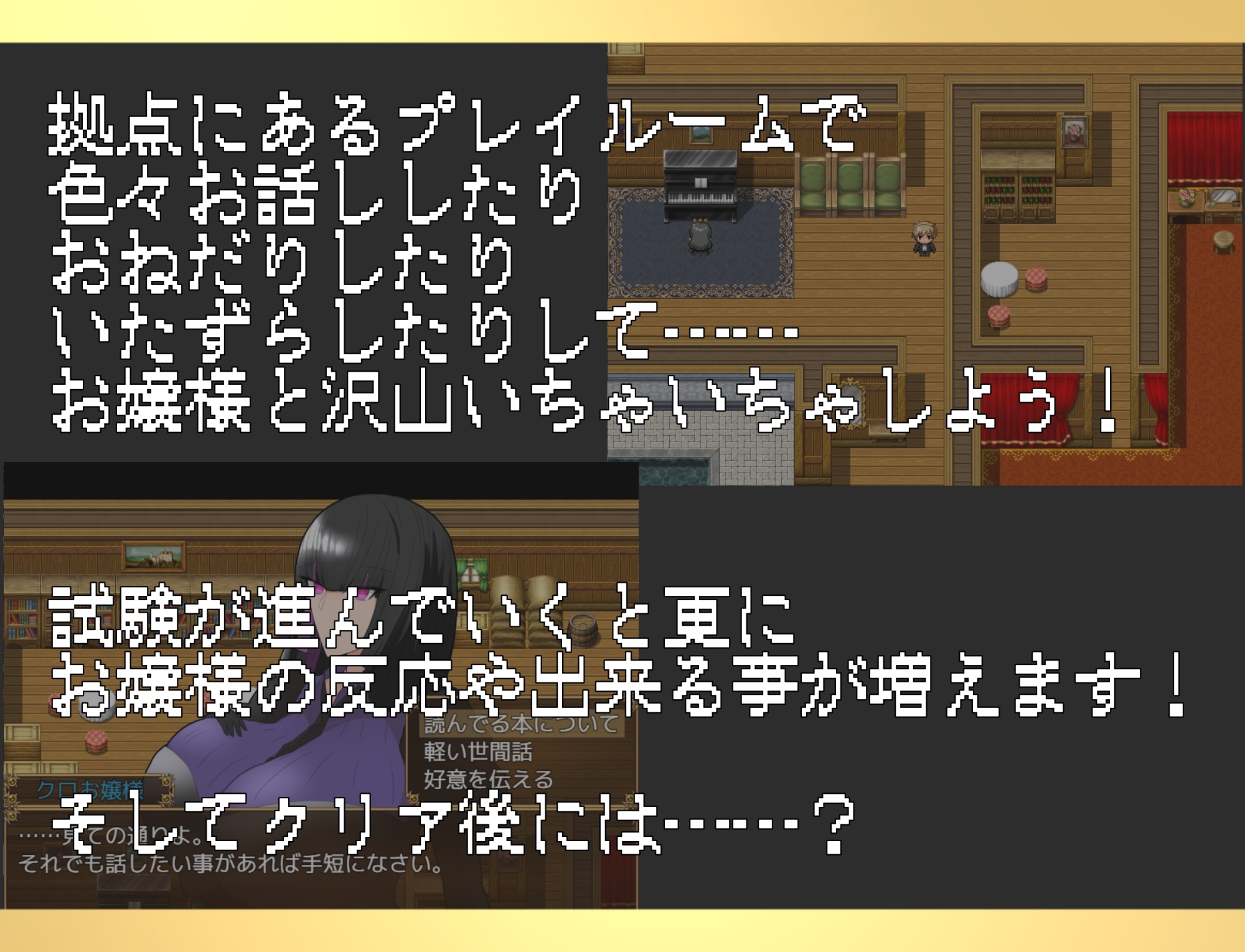 黒のお嬢様と見習い執事 [ちょっとHなお嬢様]